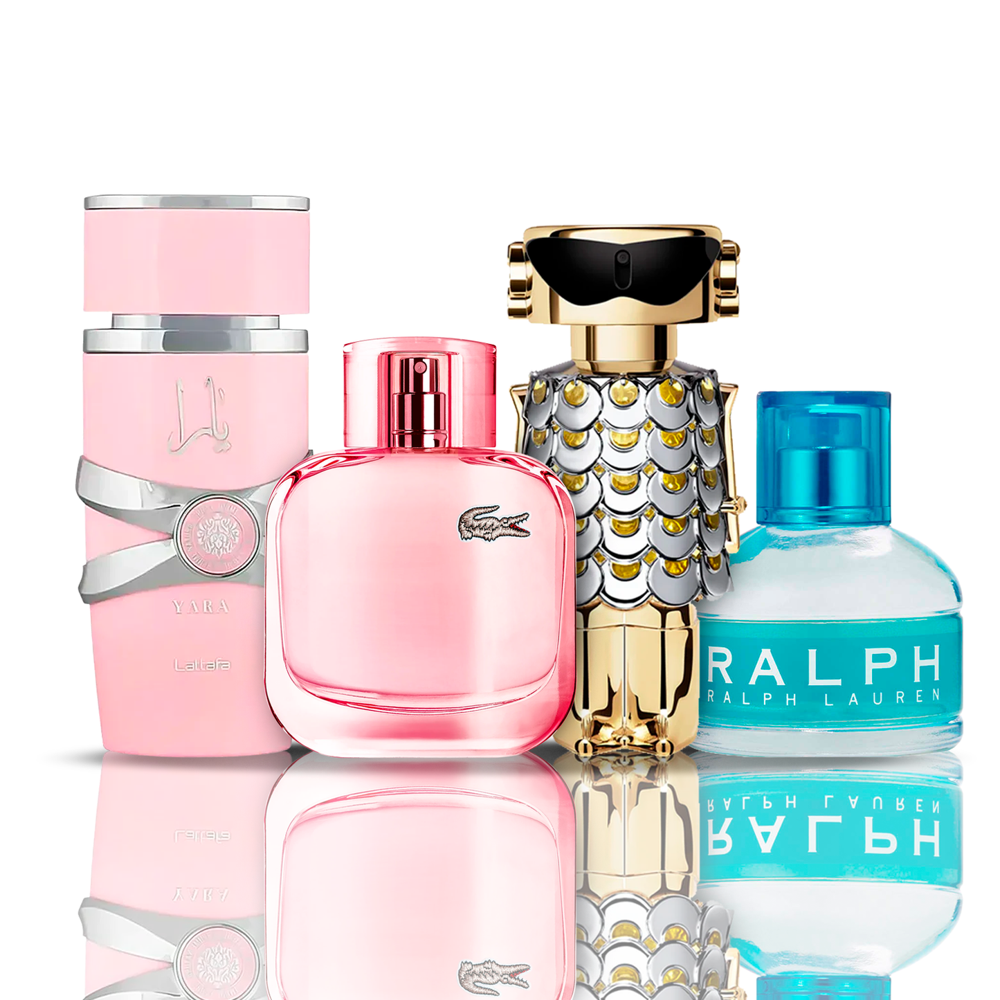 Σετ 4 Αρώματα | Fame + Yara + Lacoste Sparkling + Ralph Lauren 100 ml