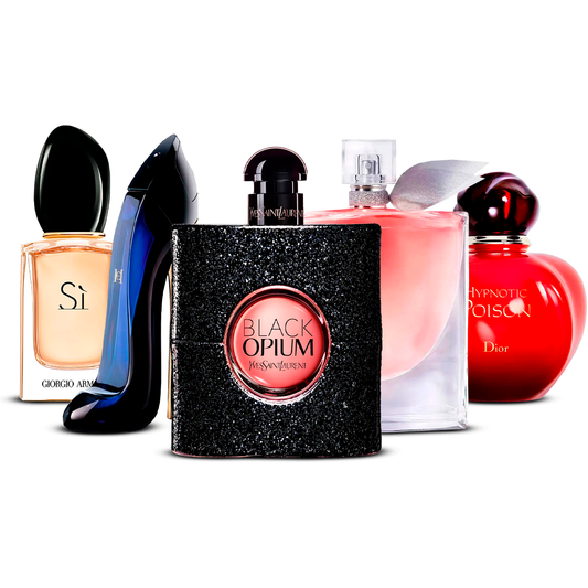 Σετ 5 Αρώματα –  Sì, Good Girl, Black Opium, La Vie Est Belle και Hypnotic Poison  [100 ml έκαστο]