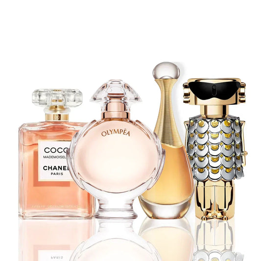 Σετ 4 Αρώματα | Coco Chanel + J'Adore + Olympea + Paco Rabanne Fame 100 ml