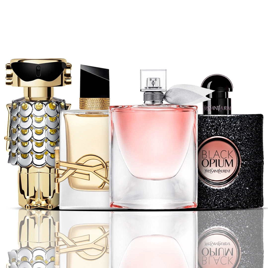 Σετ 4 Αρώματα | Libre + La Vie Est Belle + Black Opium + Fame 100 ml