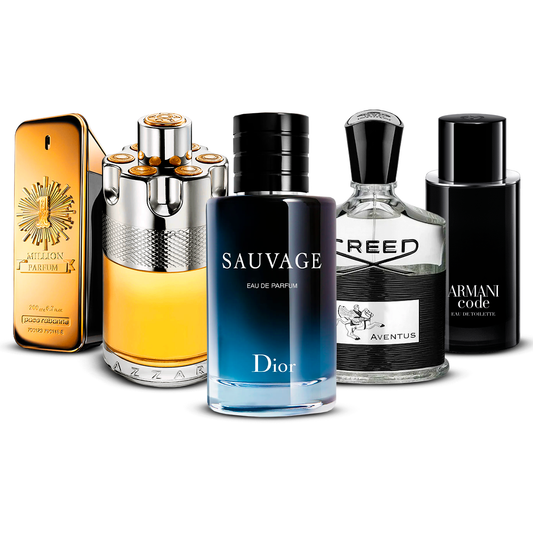Σετ 5 Αρώματα  – 1 Million, Azzaro Wanted, Sauvage, Creed Aventus και Armani Code  [100 ml έκαστο]