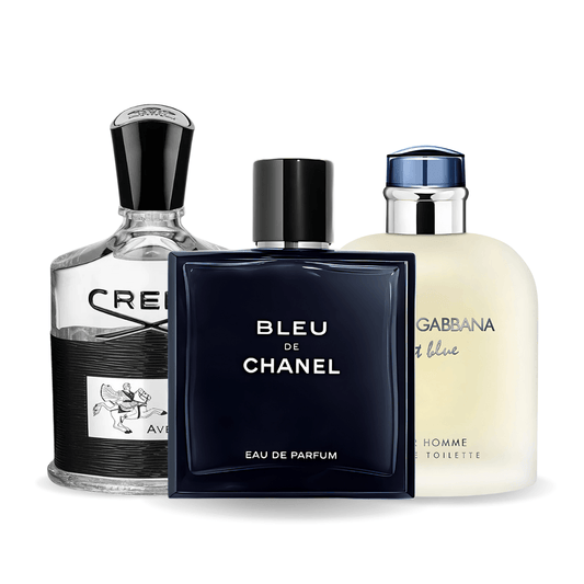 Σετ 3 Αρώματα | Bleu de Chanel, Creed Aventus, Light Blue Dolce Gabbana 100 ml