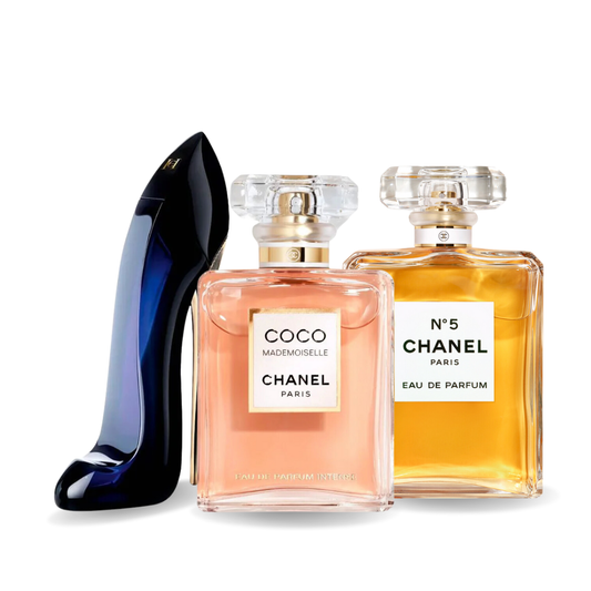Σετ 3 Αρώματα | GOOD GIRL, COCO MADEMOISELLE, Chanel Nº5 100 ml