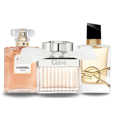 Σετ 3 Αρώματα | Chanel COCO MADEMOISELLE, Yves Saint Laurent LIBRE και CHLOÉ 100 ml