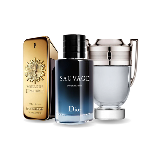 Σετ 3 Αρώματα | Paco Rabanne ONE MILLION, Dior SAUVAGE, Paco Rabanne INVICTUS 100 ml