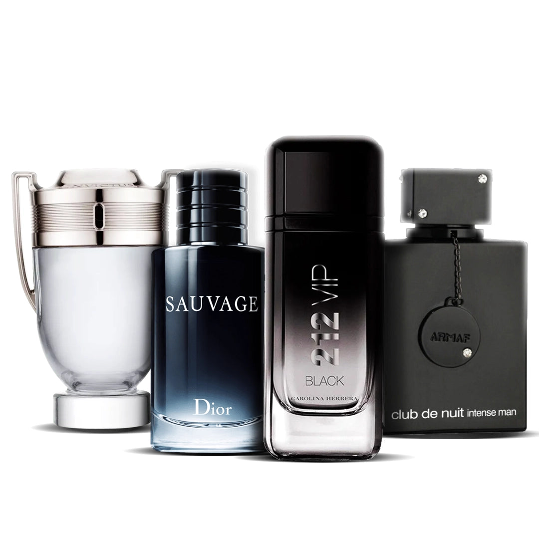 Σετ 4 Αρώματα | One Million Royal + 212 VIP Men + Sauvage Dior + Versace Eros 100 ml