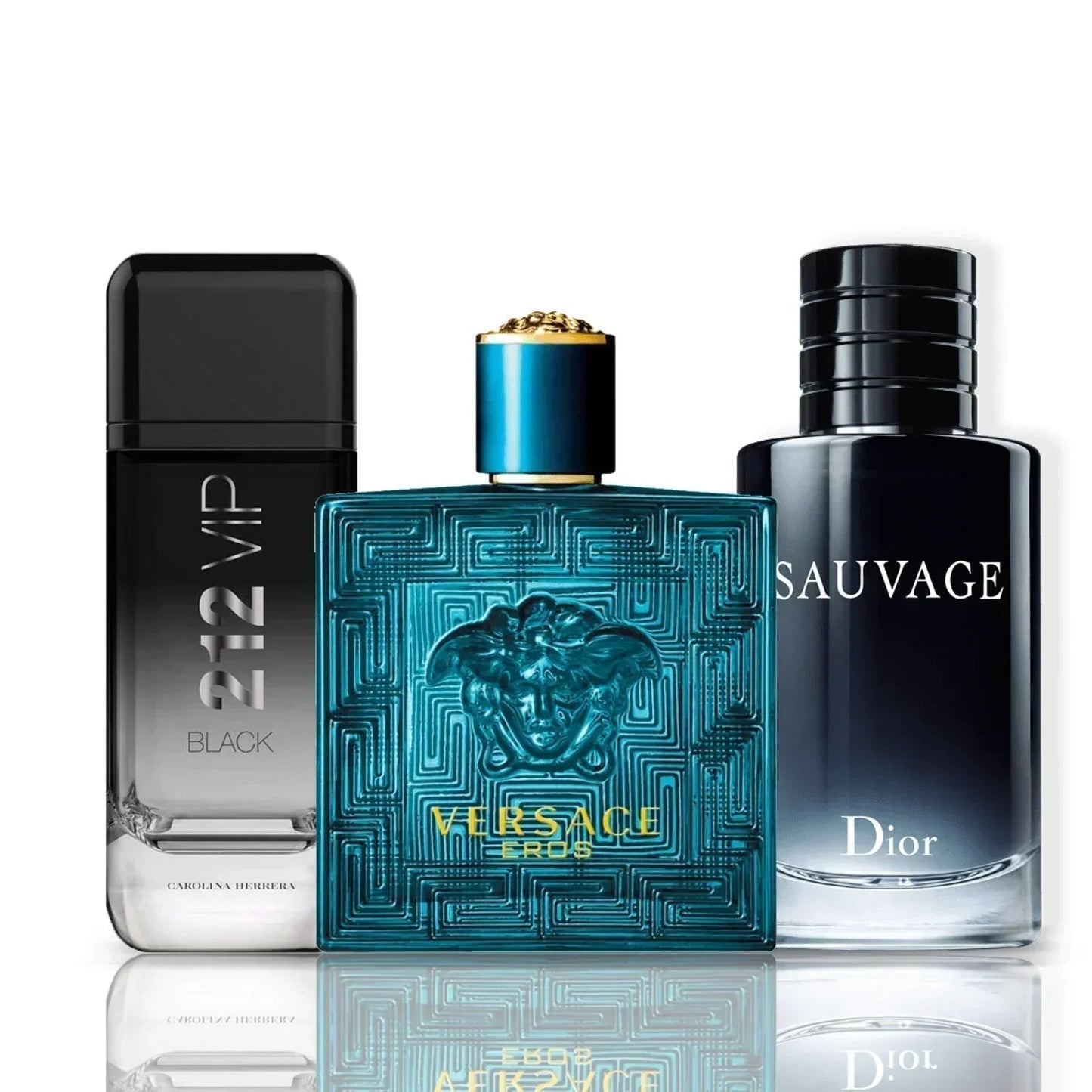 Σετ 3 Αρώματα | Versace Eros + Sauvage Dior + 212 Vip Black