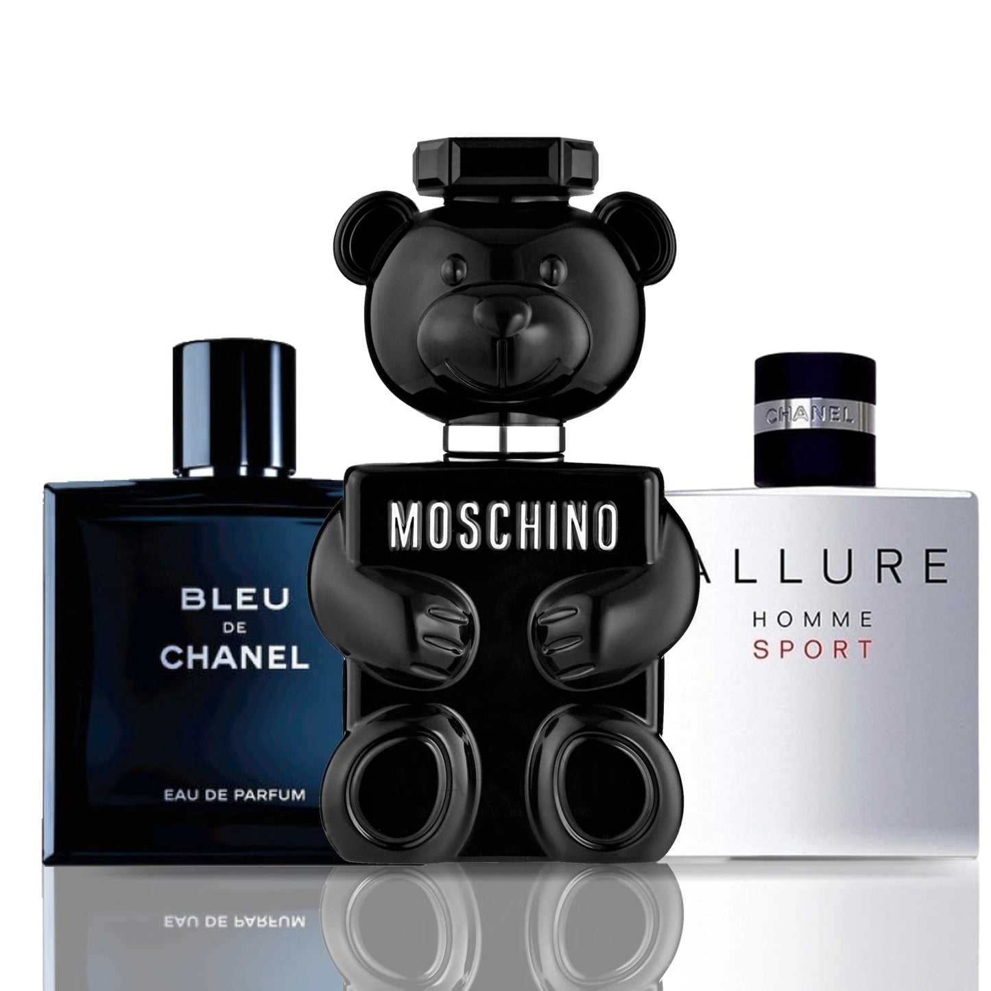 Σετ 3 Αρώματα | Moschino Toy Boy + Bleu de Chanel + Allure Homme Sport 100 ml