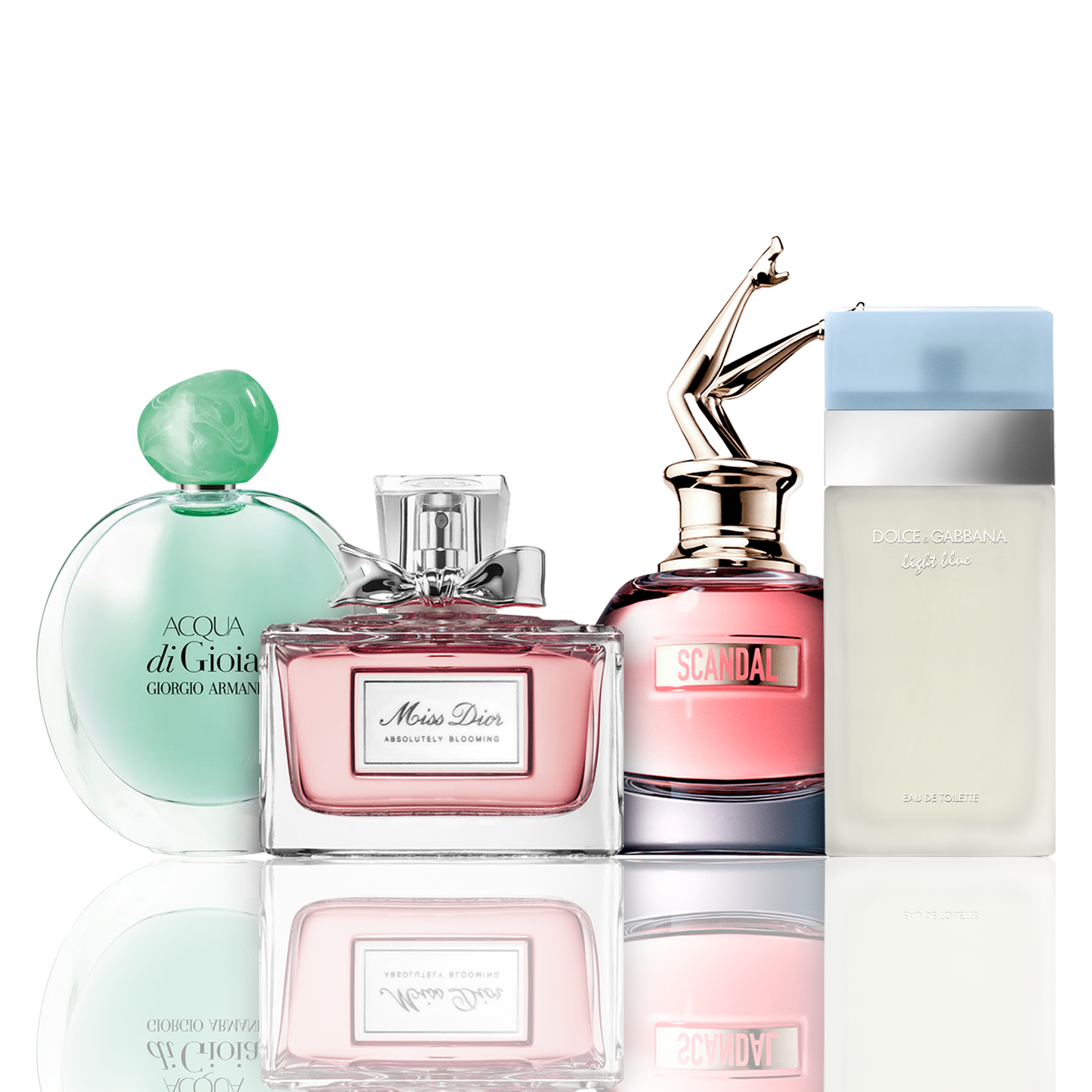Σετ 4 Αρώματα | Acqua di Gioia, Light Blue, Scandal, Miss Dior 100 ml