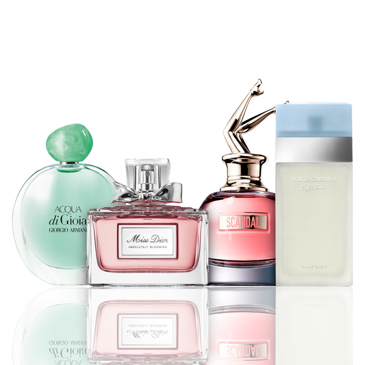 Σετ 4 Αρώματα | Acqua di Gioia, Light Blue, Scandal, Miss Dior 100 ml