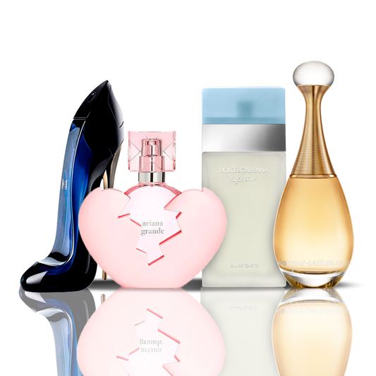 Σετ 4 Αρώματα | Thank U Next + Light Blue + Good Girl + J'adore 100 ml