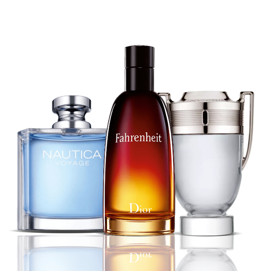 Σετ 3 Αρώματα | Nautica + Fahrenheit + Invictus 100 ml