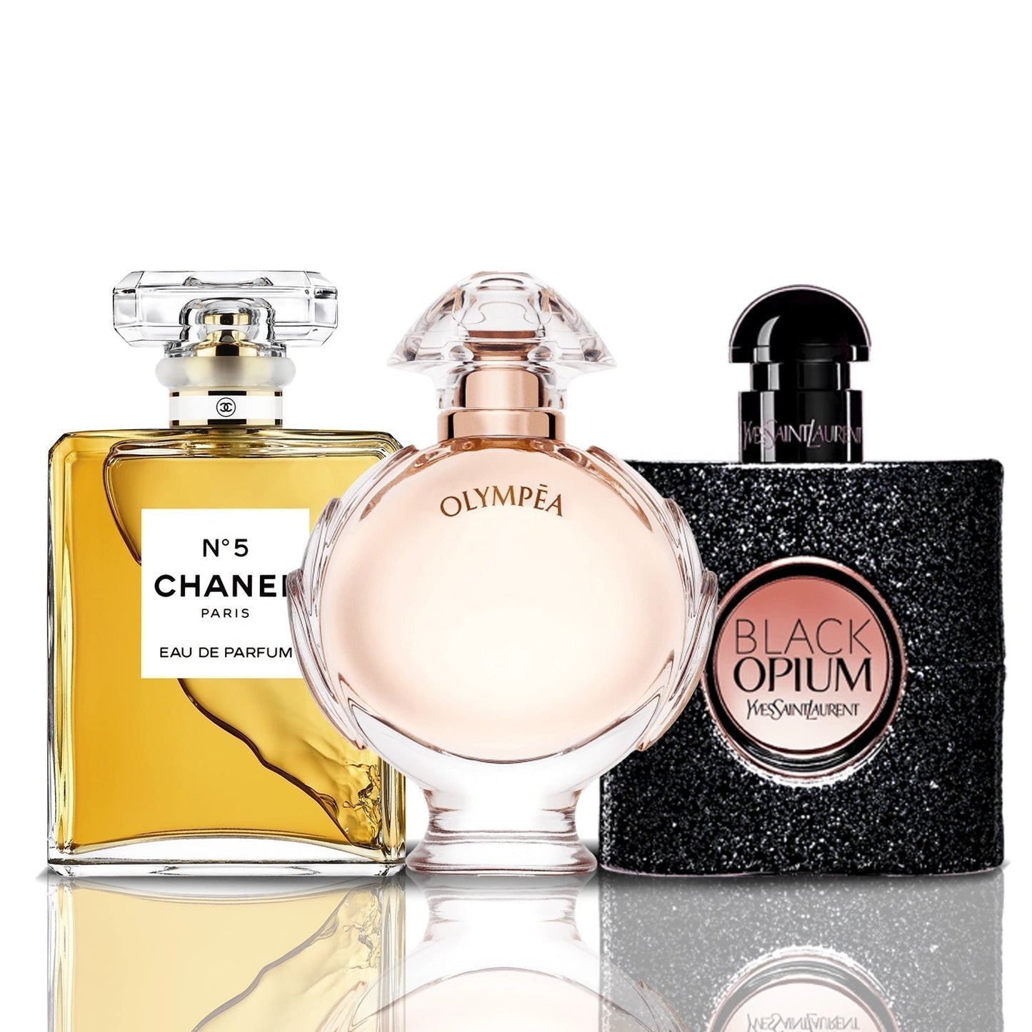 Σετ 3 Αρώματα | Black Opium + Chanel N°5 + Olympea 100 ml