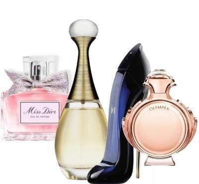 Σετ 4 Αρώματα | Miss Dior + J'adore + Good Girl + Olympéa - 100 ml
